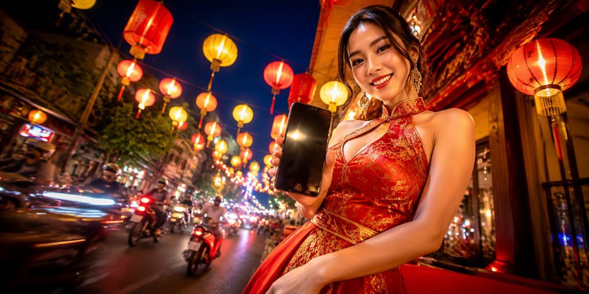 Chợ đêm Huế sầm uất với người trẻ đăng ký tài khoản cá cược mới trên điện thoại thông minh